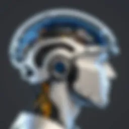 Illustration of the Halo Brain device showcasing its sleek design and functionality.