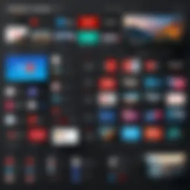 Unique Features of Amazon and YouTube TV An infographic showcasing unique features of Amazon and YouTube TV