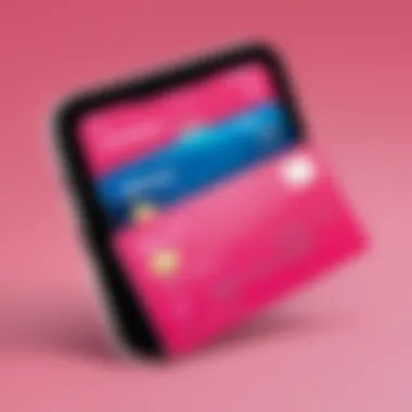 Pink Venmo card integrated with various digital payment platforms