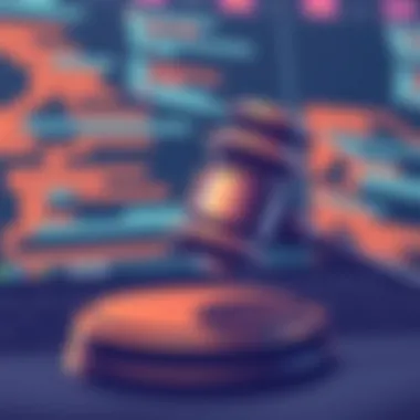 A gavel symbolizing legal decisions in web scraping cases